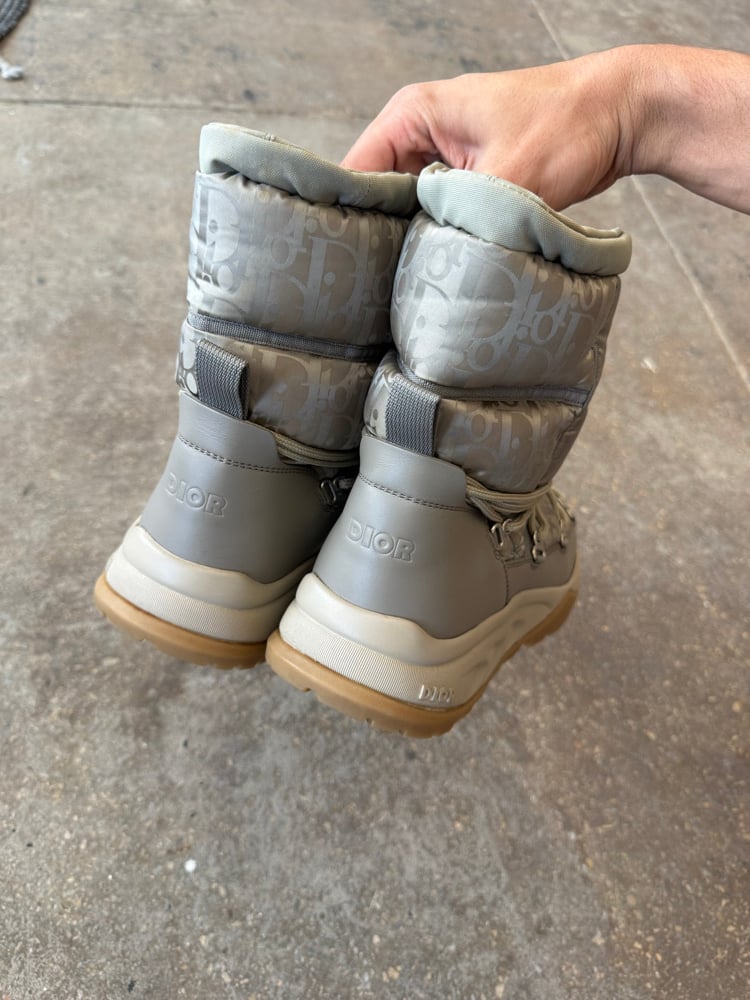 Image of Dior Obique Snow Boots