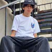 Image 2 of "CATMAN" TEE (WHITE)