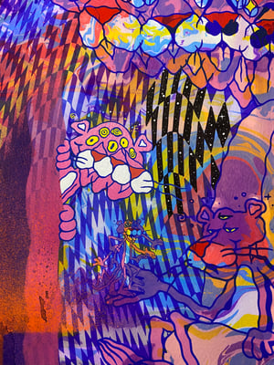 Image of Pink Spunshine Giclee Print