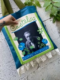 Image 4 of Bolsiña feita a man. CASTELAO polipiel. Deseño exclusivo