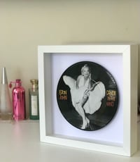 Image 1 of Elton John : Candle In The Wind, Framed 7" Picture Disc featuring Marilyn Monroe