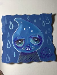 Image 5 of Raindrop Girl In A Downpour 