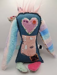Image 4 of "Sasinia" bunny with pin button