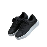 Image 2 of MENS BLACK/WHITE FLEX 2.0 TRAINERS