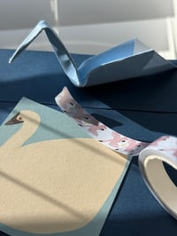 Image 4 of washi tape swan 1cmx5m