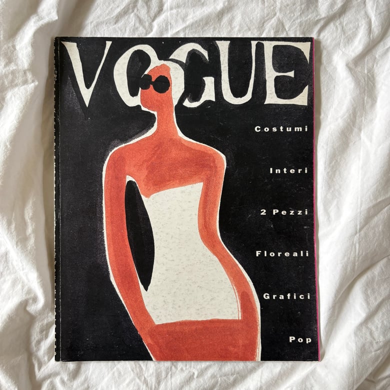 Image of Vogue Italia Costumi Swimsuit Supplement May 1989 Issue