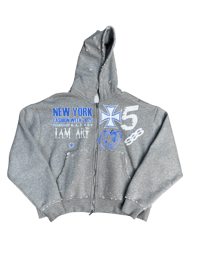 Image 1 of FW25 “ICY BLUE” ZIP UP