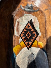 Image 1 of Small Aztec Earring Card