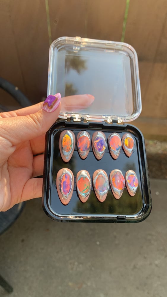 Image of Gemstone Nails