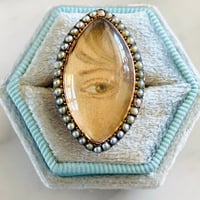 Image 1 of GEORGIAN LOVER'S EYE RING