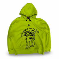 Image 1 of ACG HUGGING LOGO LIME HOODIE (XL/XXL)