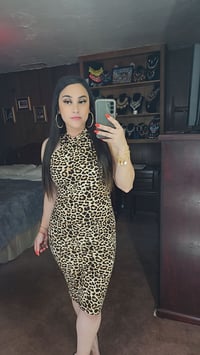 Image 5 of Cheetah Midi Dress 