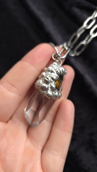 Image 5 of Dead Good Lady bird quartz amulet large