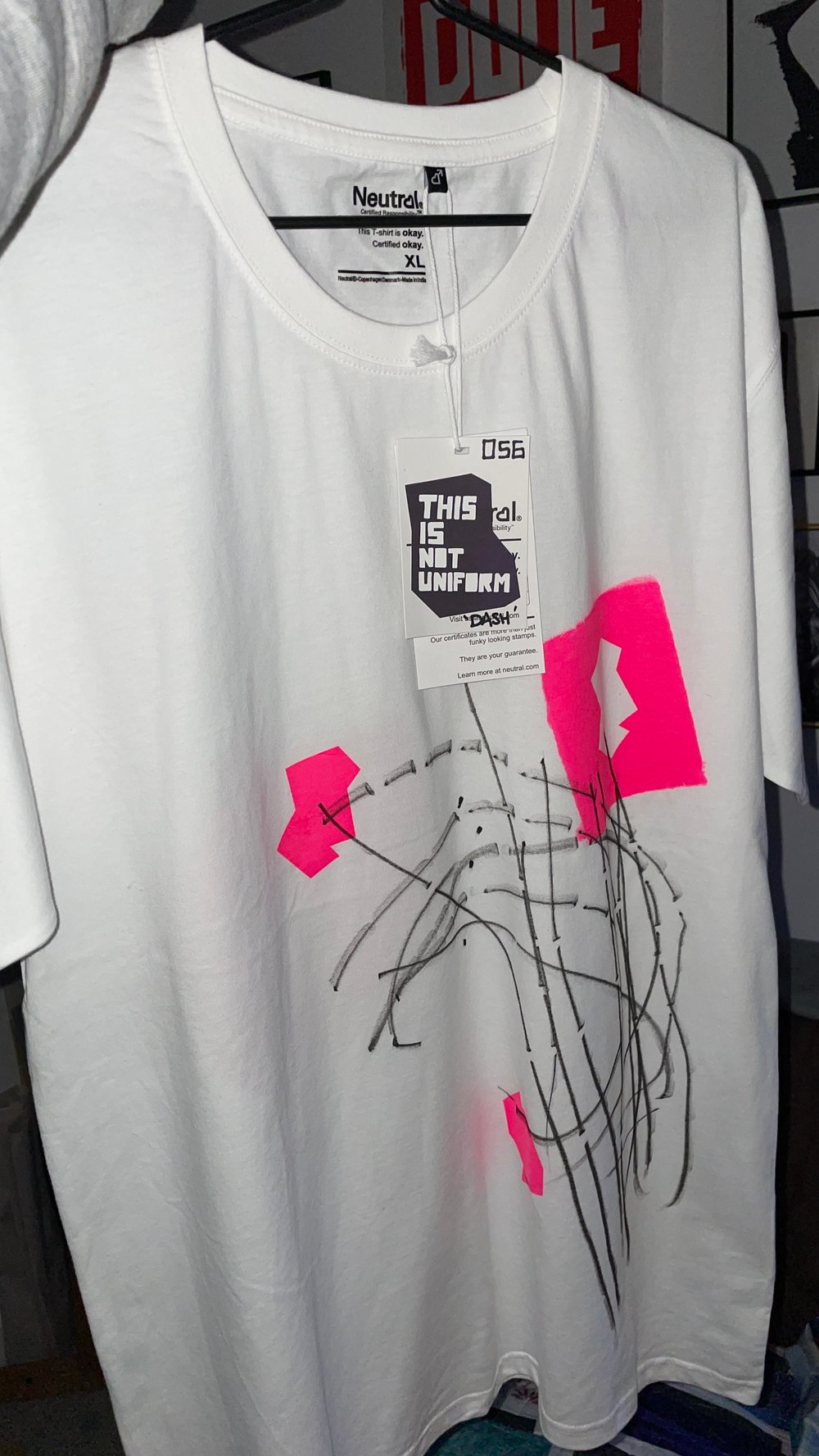 #056 - S/S Tee (Mens XL) - MONSTARS x BLOOM