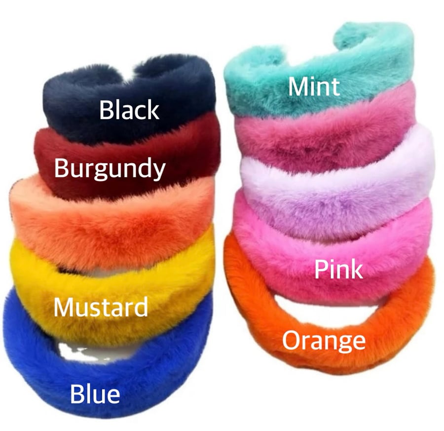 Image of Fur Headbands 