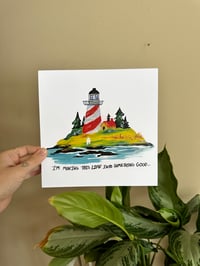 Lighthouse 8x8 Art Print 