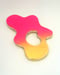 Image of Wall Sculpture Shape 1 Pink//Yellow Fade 25cm