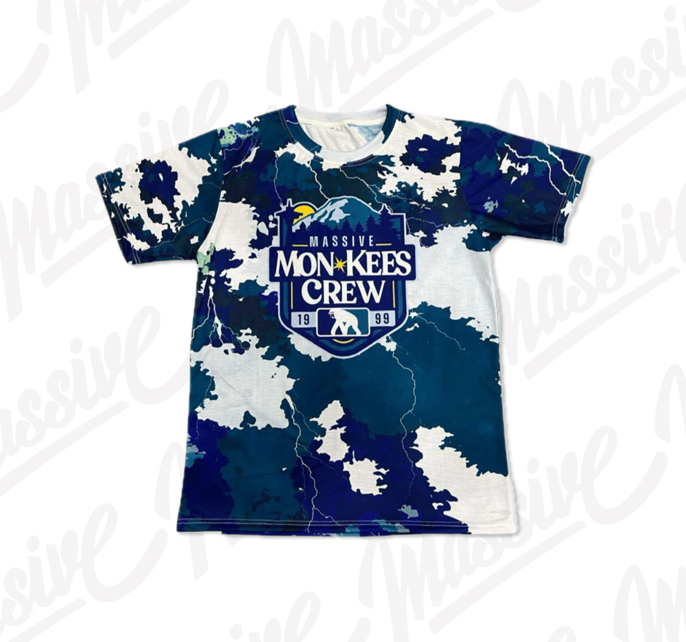 Massive All Star Rorschach Tie Dye Tee