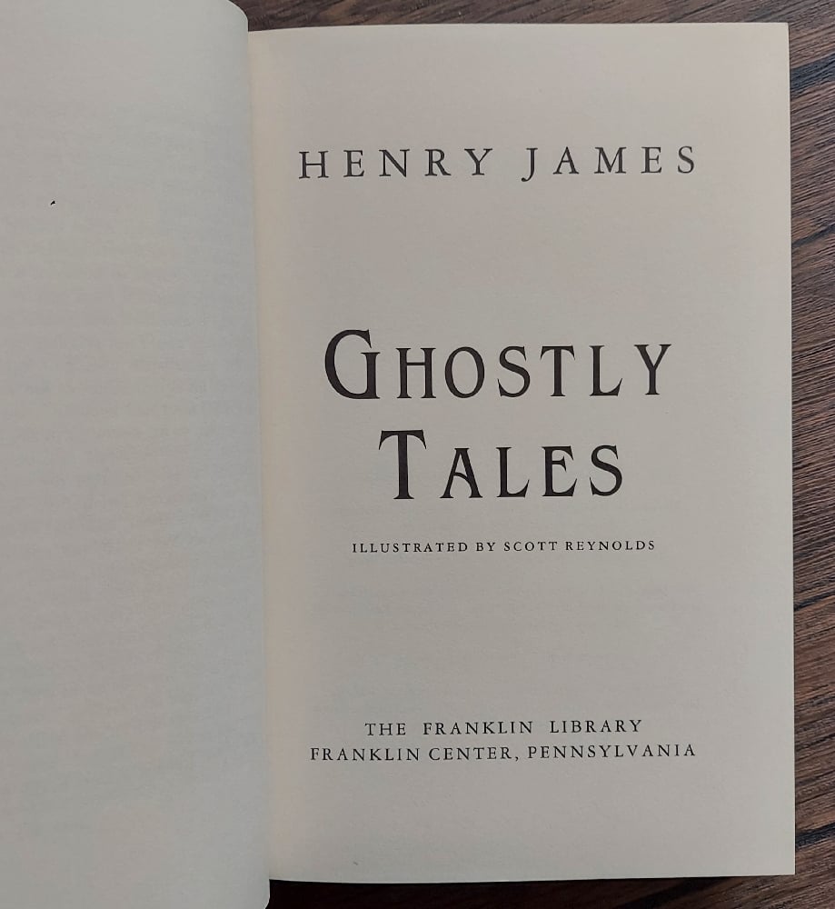 Ghostly Tales, by Henry James