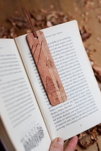 Image 2 of Mountain Cabin~ Book Mark 