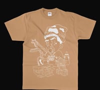 Guttah baby character tan shirt