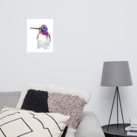 Image 2 of Fiery Hummingbird-Poster Print