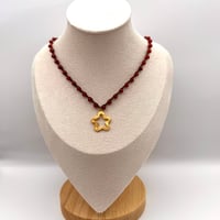 Image 2 of Carnelian Star Necklace