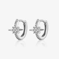 Image 1 of Scream Pretty Silver Starburst Huggies