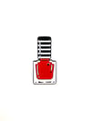 Red Nail Polish Enamel Pin 