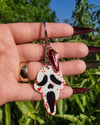 Bloody ghostface keychain 