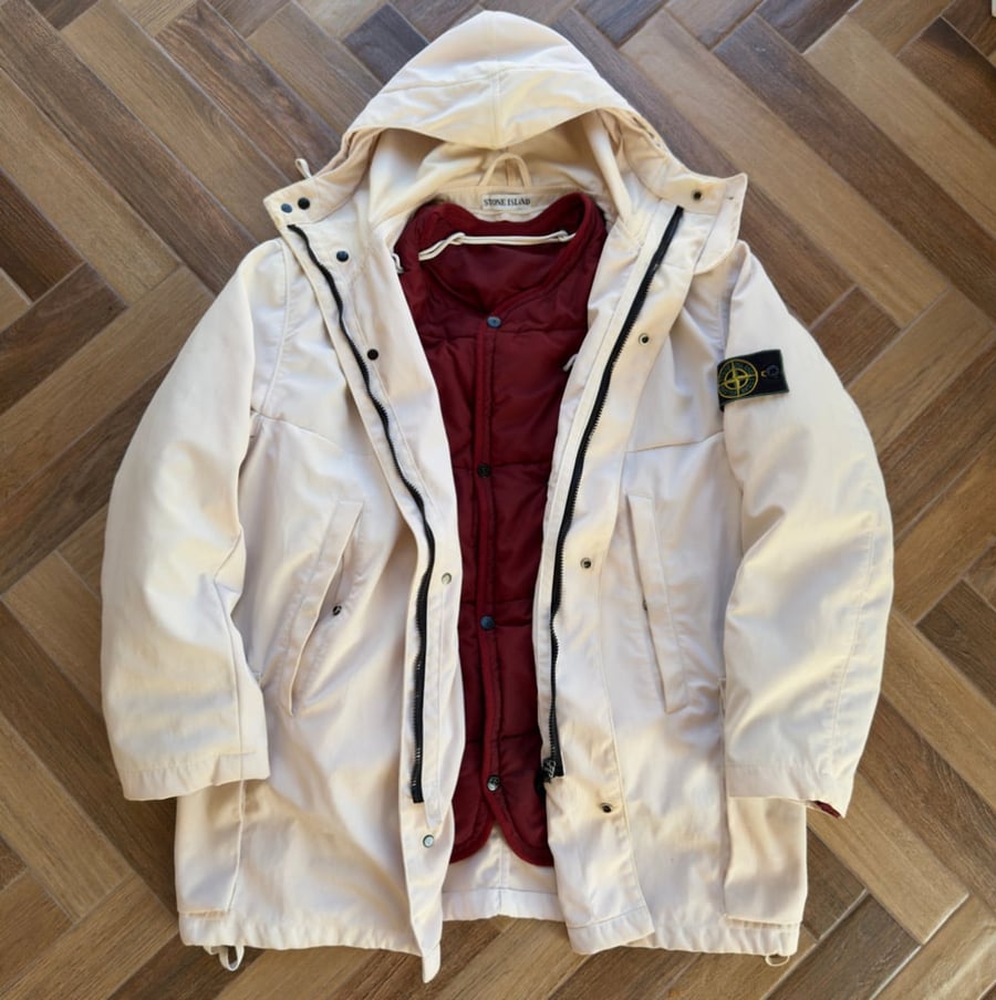 Image of AW 1998 Stone Island dual layer Nylam jacket, size medium