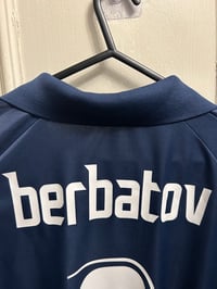 Image 13 of Tottenham Hotspur "BERBATOV 9" 2007/08 Away Long Sleeve Shirt + UEFA patch (L)
