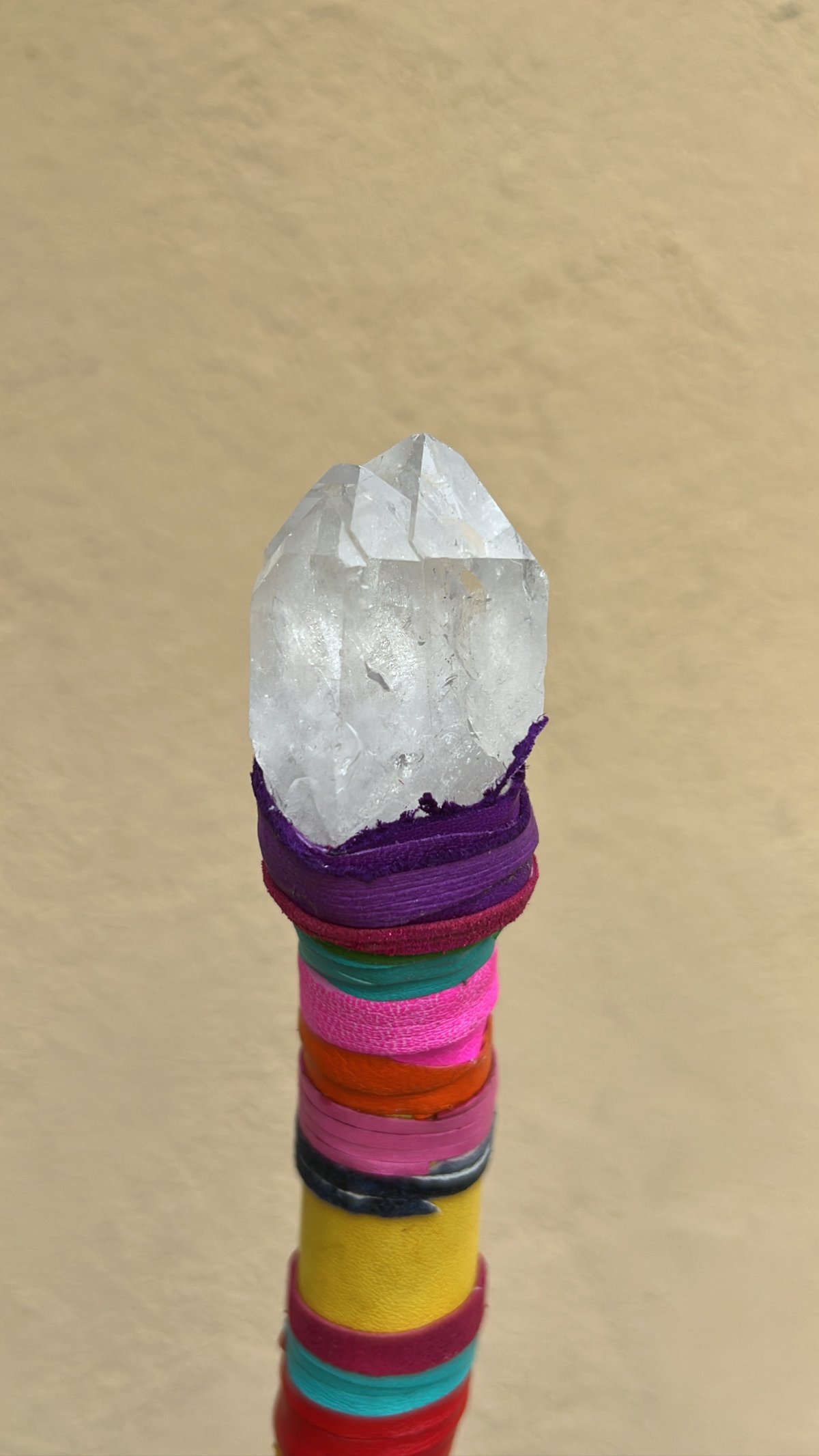 *new* RAINBOW-the Chief crystal wand