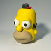 Image 4 of Homer Simpson 1 Of 1 Clay Lighter Case