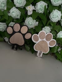 Image 8 of   Leash Hooks Personalised Paw Print