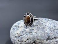 Image 1 of Bronzite Ring (size 8.25)