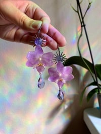 Image 1 of 💜Celestial Amethyst Orchids💜 Silver