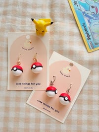 Image 1 of Capturing Balls Dangle Earrings