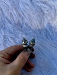 Image 2 of Labradorite Spike Bolts 