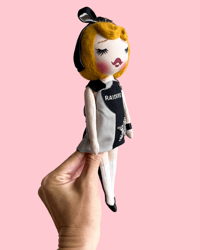 Image 3 of RESERVED FOR DEBBYE RAIDERS SMALL ART DOLL