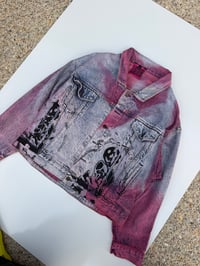 Image 4 of VTG SUNFADED DYED LEVIS JACKET (L)