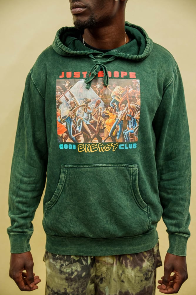 Image of Good Energy Club Emerald Hoodie 