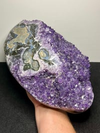 Image 11 of Large Amethyst & Polished Agate Statement Piece #3008