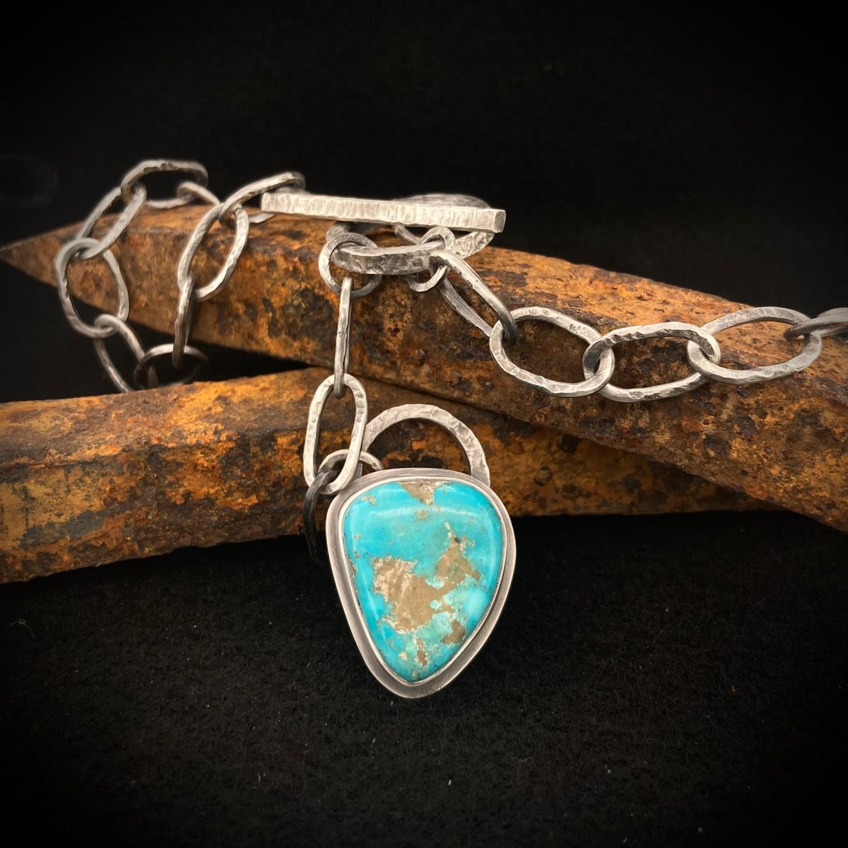 Blue Gem Turquoise Necklace