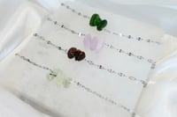 Image 1 of Crystal Chip Anklet / Bracelet 
