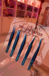 Image 1 of Acrylic tweezer holder  (holds up to 10 tweezers)