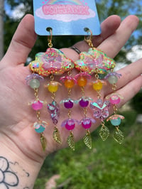 Image 4 of Lizzie Mcguire Butterfly Cloud Earrings