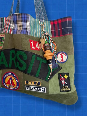 Image of VARSITY CAMP TOTE - GREEN