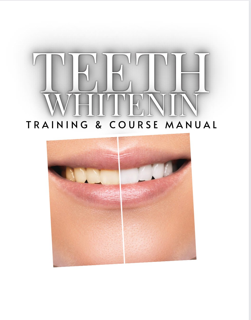 Image of Editable Teeth whitening Manual & Teeth whitening course