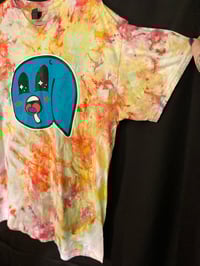 Image 3 of XL Tit-Tacs Bleach Dye Shirt